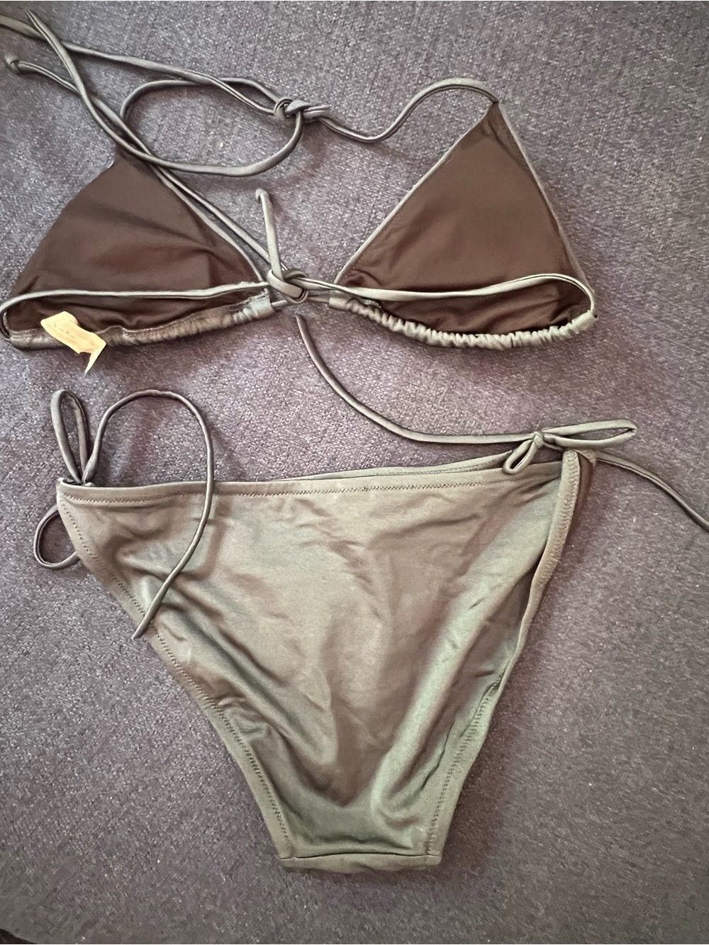 Embellished Triangle Bikini Set - Picture 2 of 8